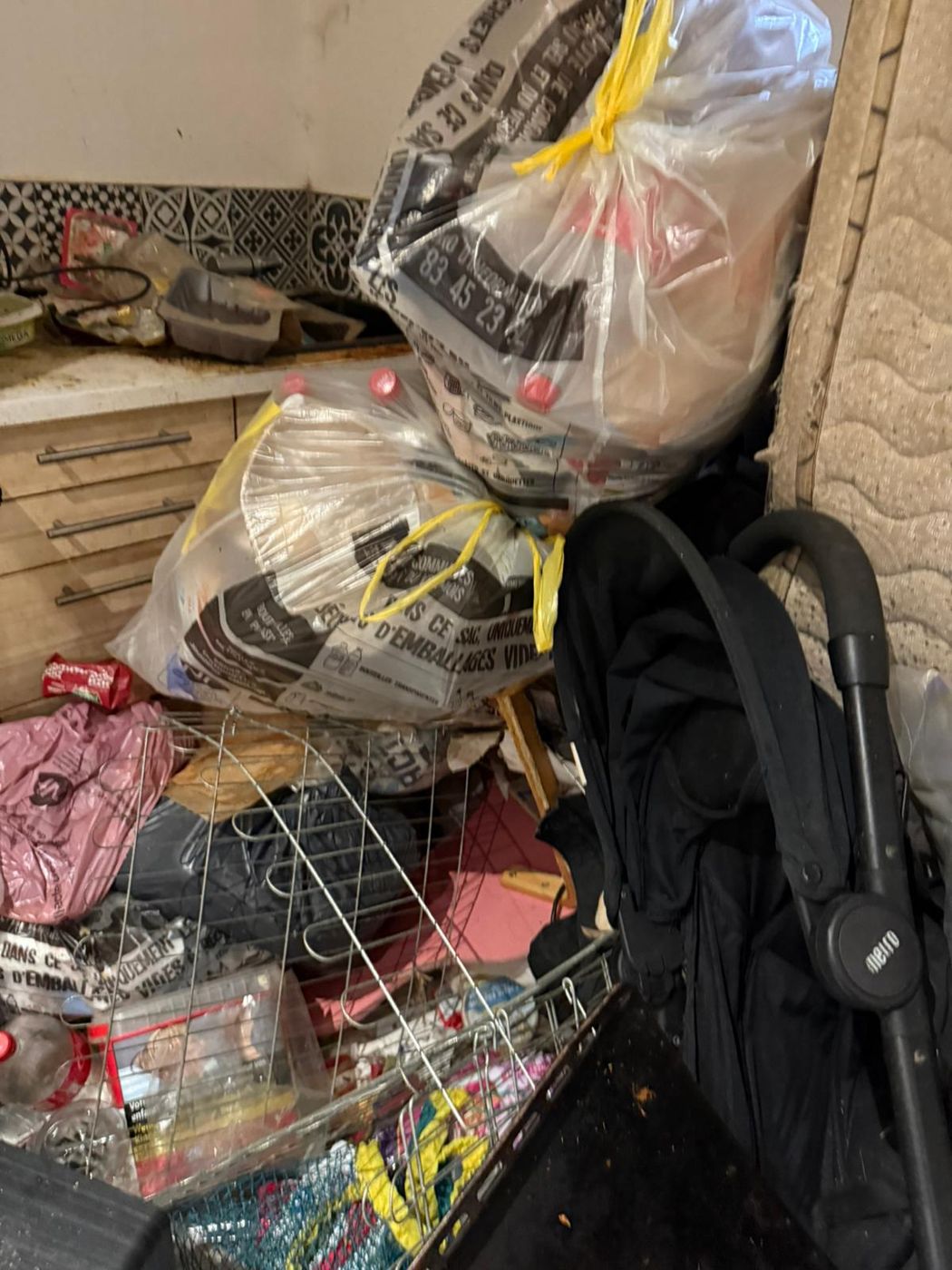 Nettoyage d'un logement syndrome de Diogène